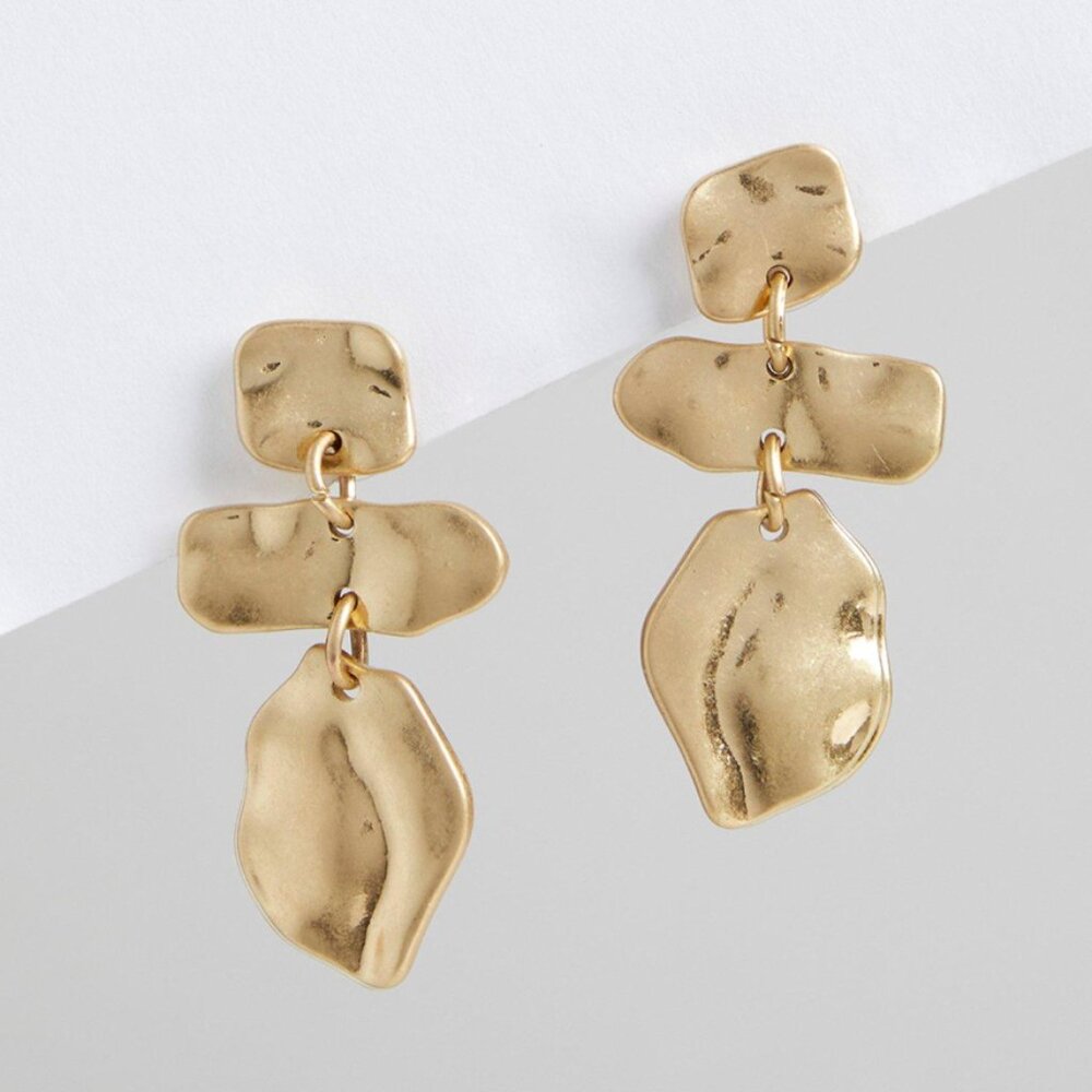 TORRID Hammered Metal Earring NEW